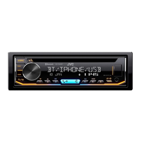 JVC KD-T902BT User manual
