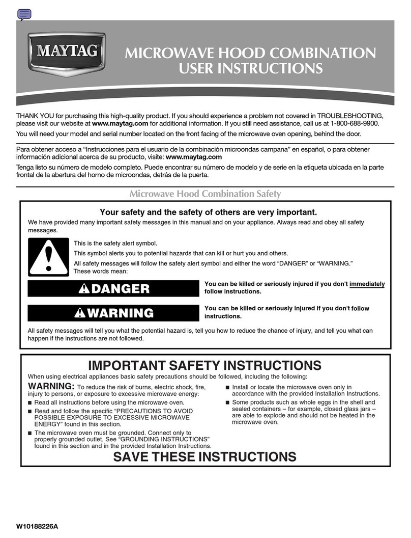 Maytag OTR16M3 User manual