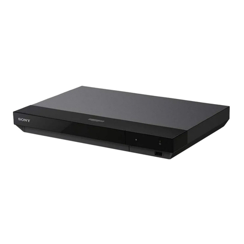 Sony UBP-X700M operating instructions