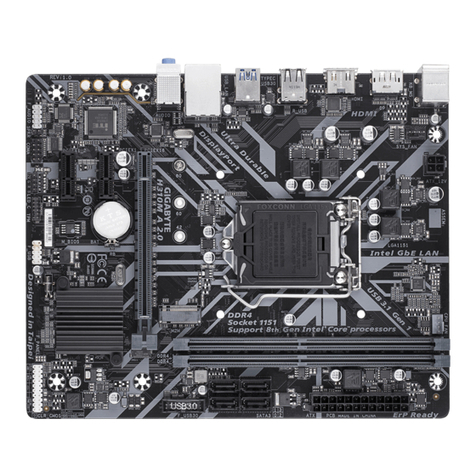 Gigabyte H310M A 2.0 User manual