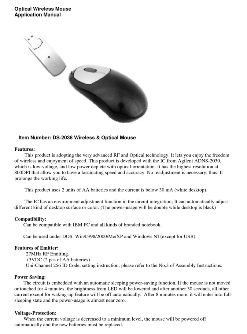 Eastern Times Technology DS-2038 Instructions for use