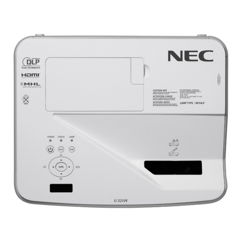 NEC NP-U321H User manual