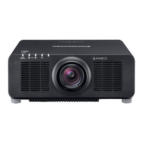 Panasonic PT-RCQ10 User manual