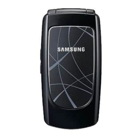 Samsung SGH-X166 User manual