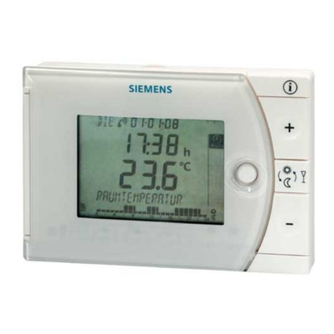 Siemens 24RFDC/SET User manual