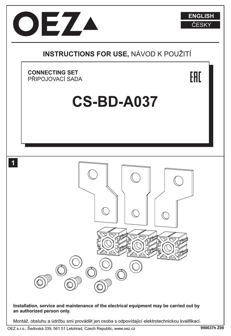 OEZ CS-BD-A037 User manual