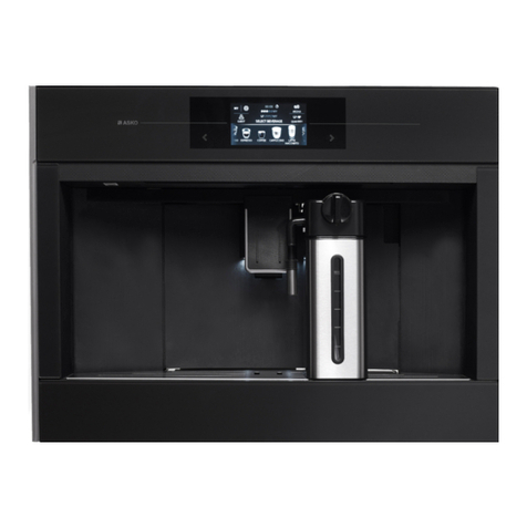 Asko CM8478G User manual