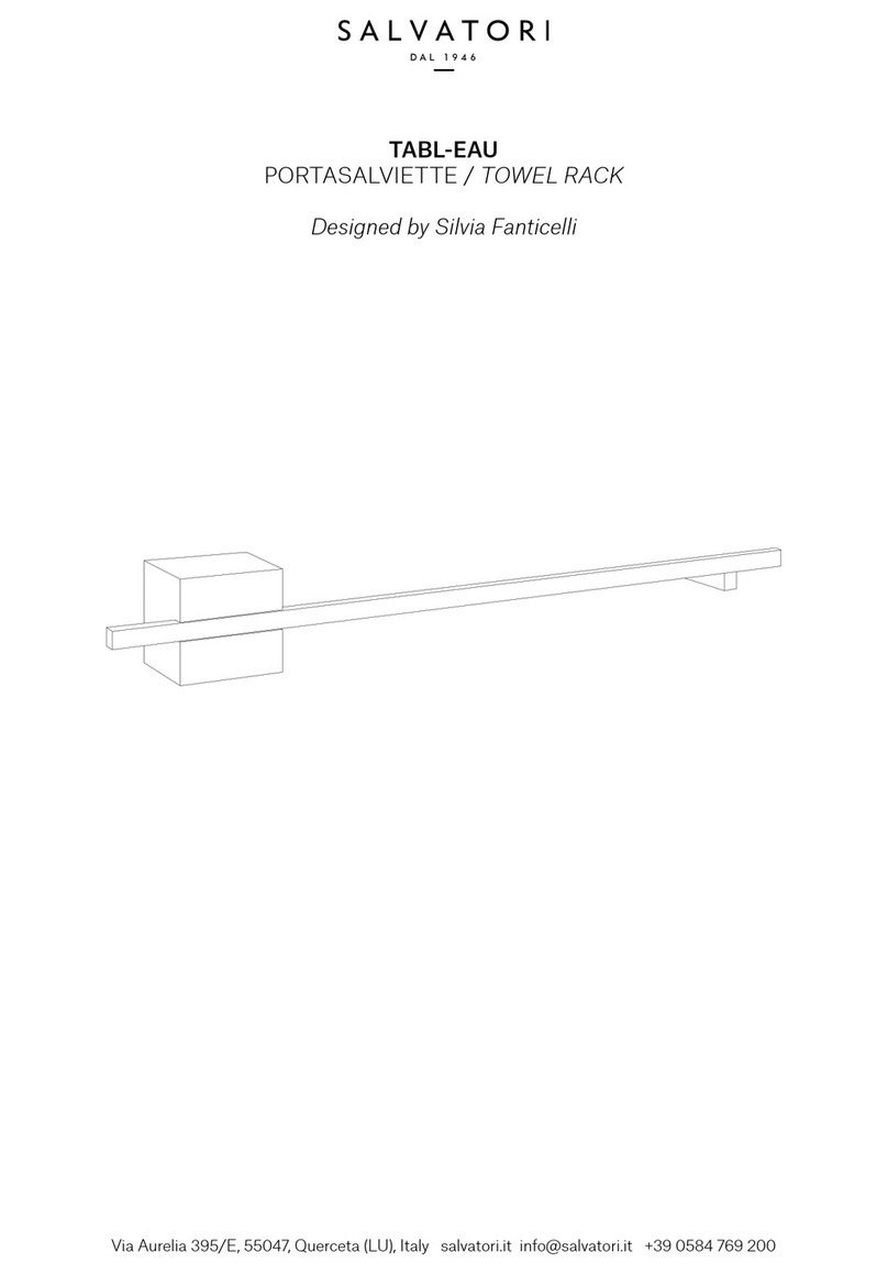 Salvatori TABL-EAU User manual