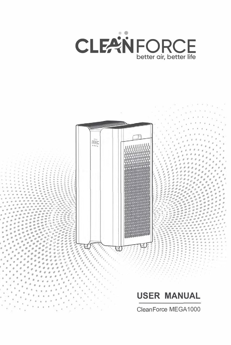 CleanForce MEGA1000 user manual
