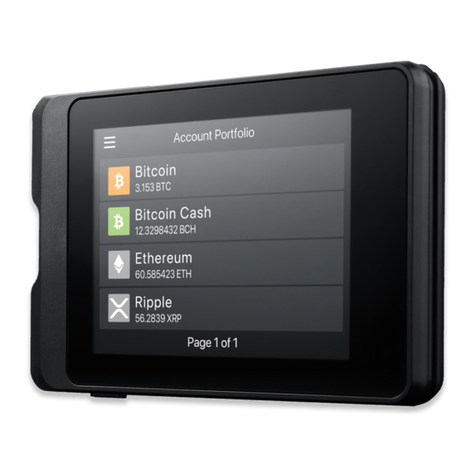 SecuX W10 quick start guide