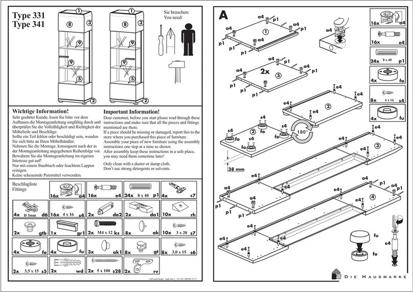 Die Hausmarke 331 User manual