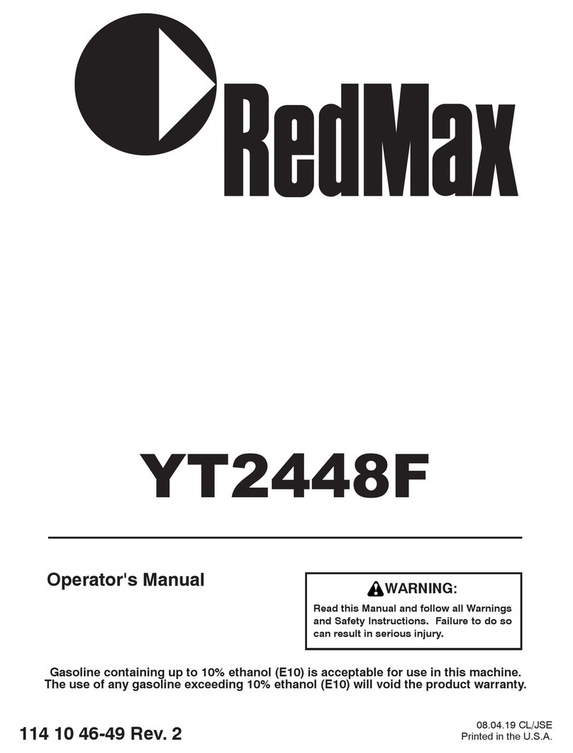 RedMax YT2448F Operator's manual