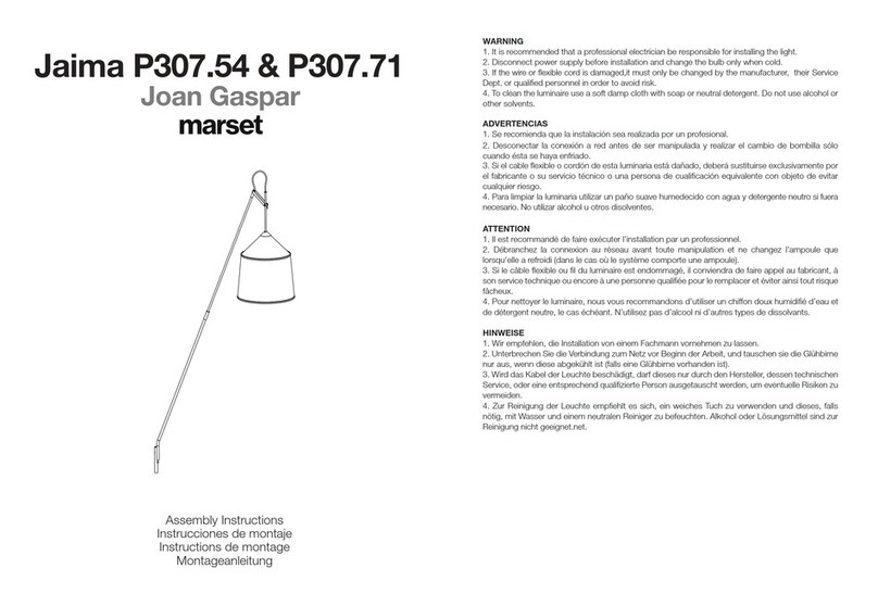 marset Jaima P307.54 User manual