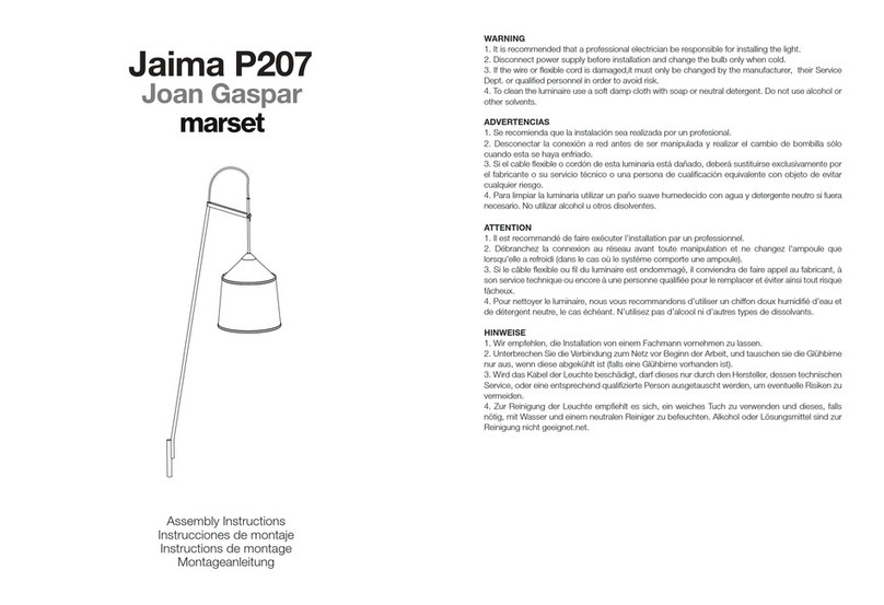 marset Jaima P207 User manual