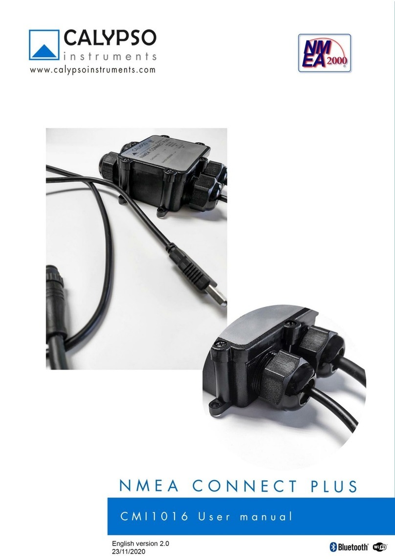 Calypso Nmea Connect Plus user manual