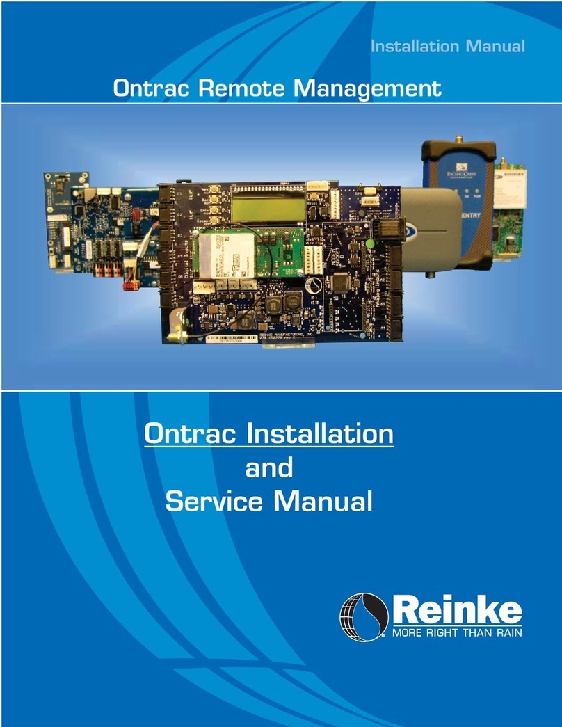 Reinke Ontrac Installation and service manual Reinke Ontrac Installation and service manual