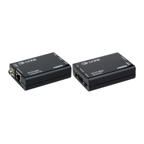 TV One 1T-CT-641-EU User manual