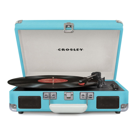 Crosley CR8005D-TU instruction manual
