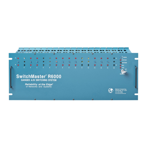 Market Central SwitchMaster R6000 Series manual Market Central SwitchMaster R6000 Series manual