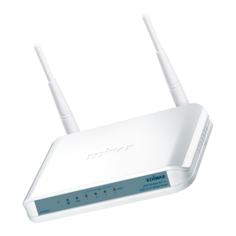 Edimax 2+ Modem Router AR-7266WnA User manual