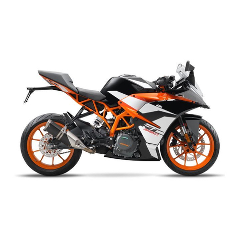 KTM RC 390 2018 User manual