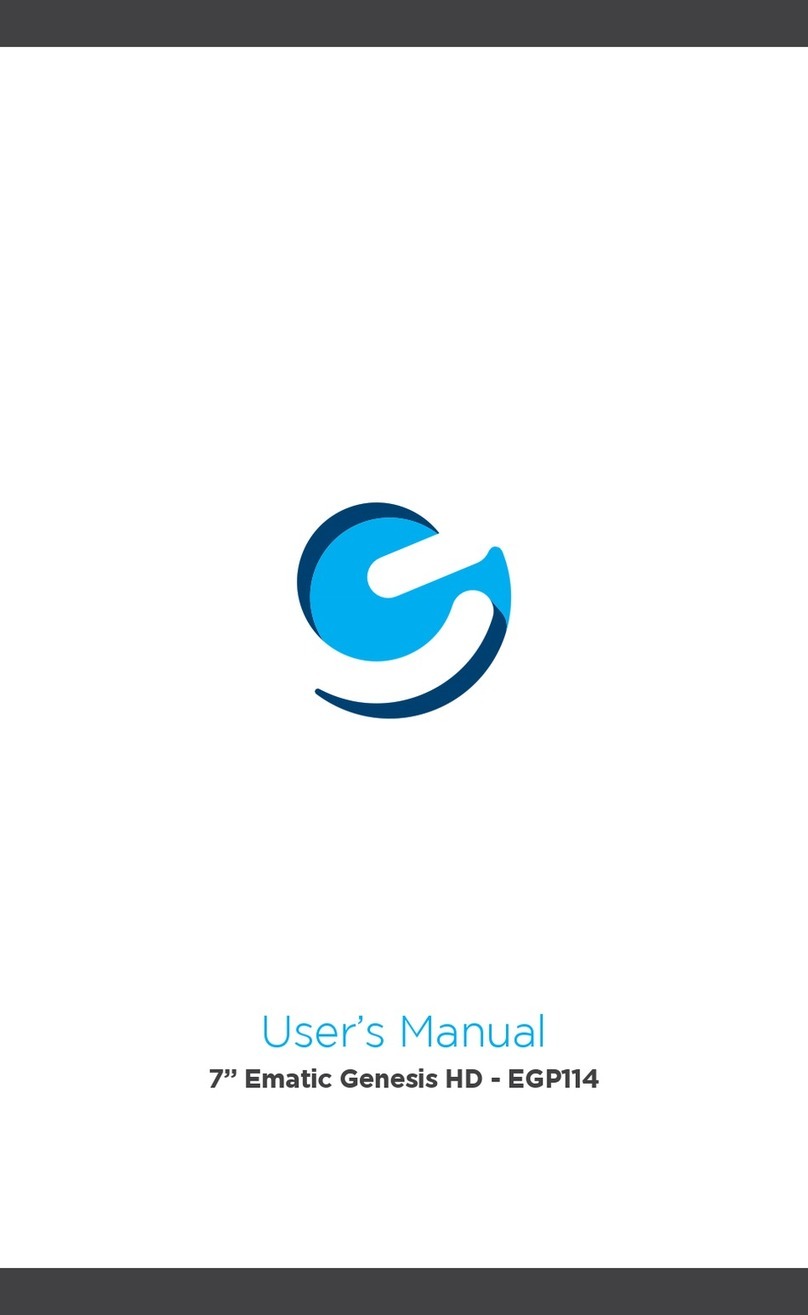 E-matic Genesis EGP114 user manual