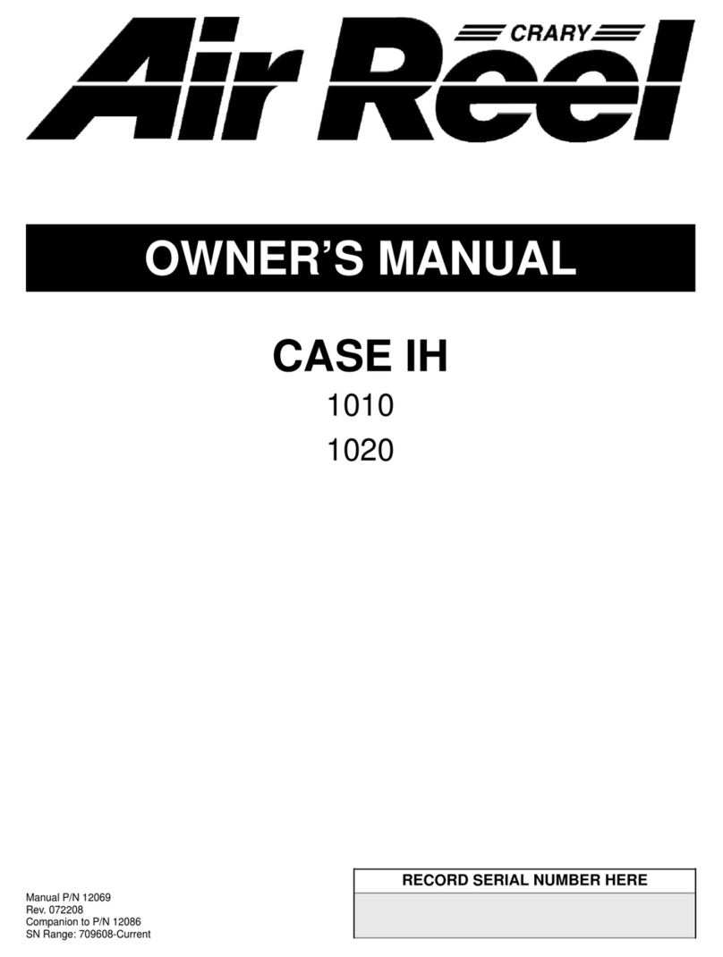 Crary Air Reel 1010 owner's manual