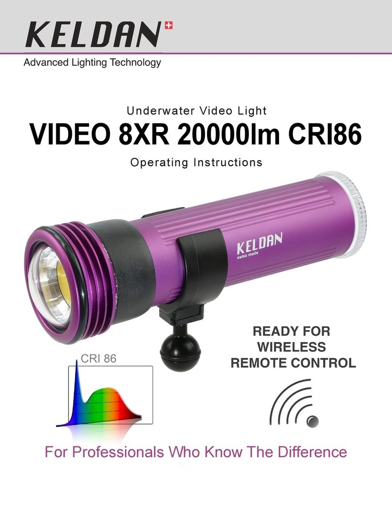 Keldan CRI86 operating instructions
