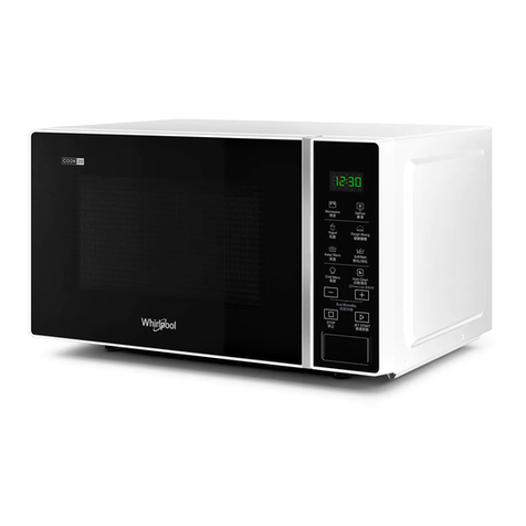 Whirlpool MS2005W Installation guide