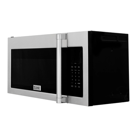 Zline MWOOTRH30BS Installation guide and user's manual