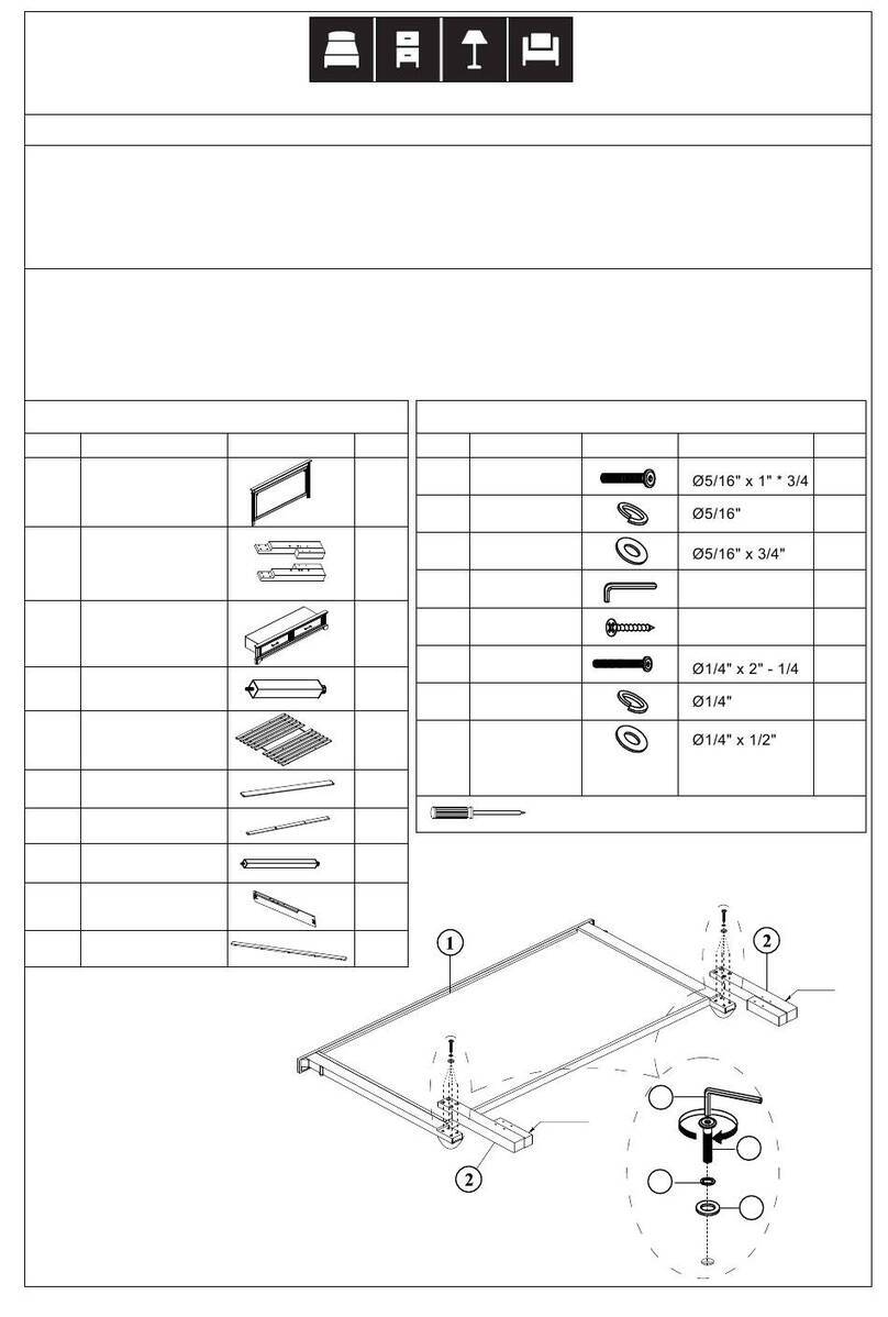 Living Spaces 305-P158180 User manual