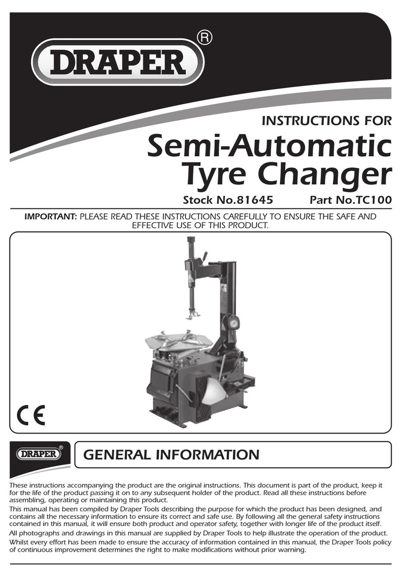 Draper TC100 instructions