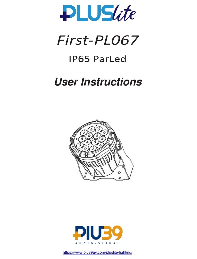 PIU39 PLUSlite First-PL067 User instructions