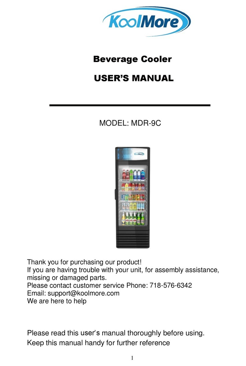 KoolMore MDR-9C User manual
