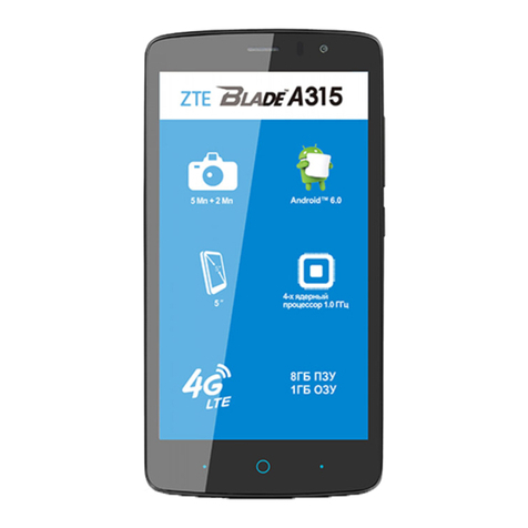 Zte A315 User manual