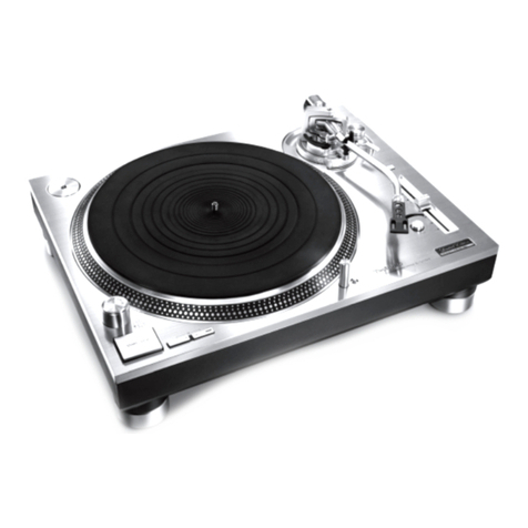 Technics SL1210GREGK User manual Technics SL1210GREGK User manual