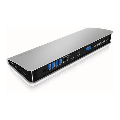 Icy Box IB-DK2801-TB3 User manual