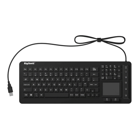 KeySonic KSK-6231INEL User manual
