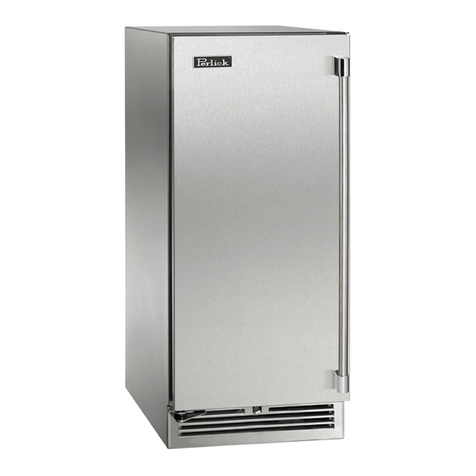 Perlick SHALLOW-DEPTH Series User manual
