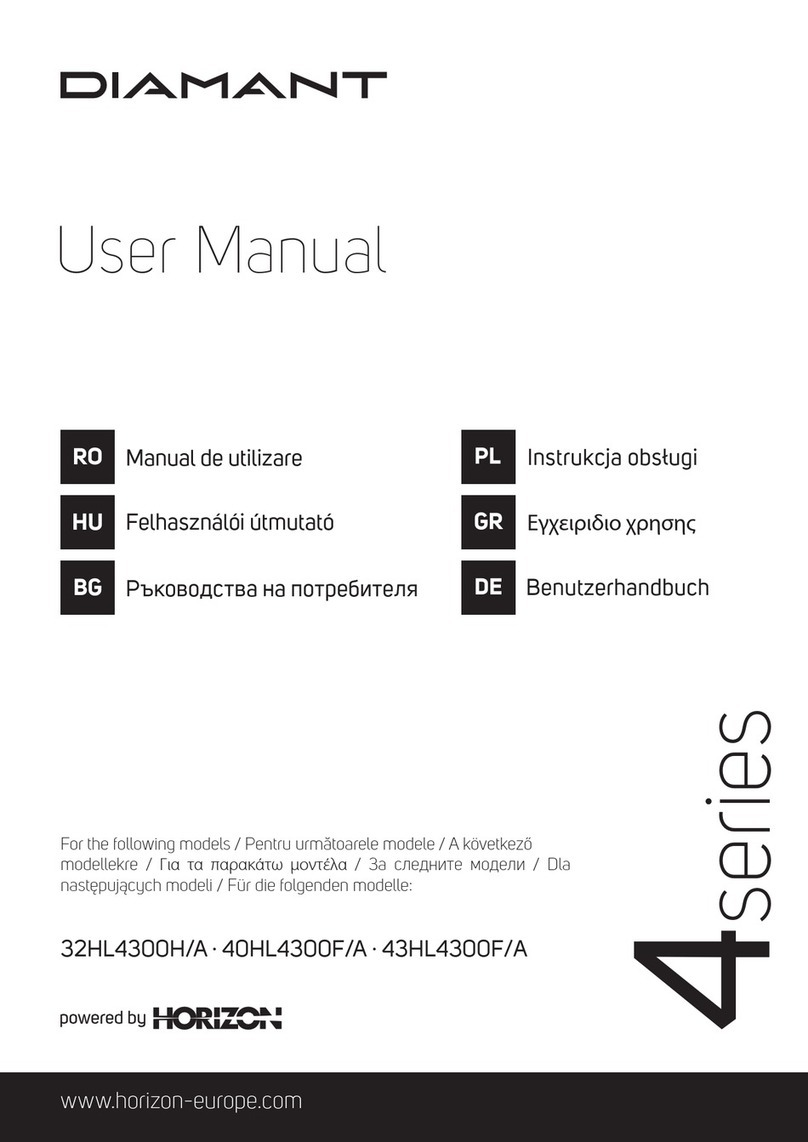 Horizon Fitness Diamant 40HL4300F/A User manual