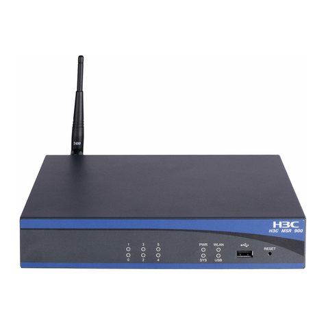 HP MSR900-W User manual