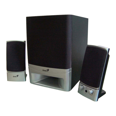 KYE Systems Corp. Genius SW-S2.1 900 User manual