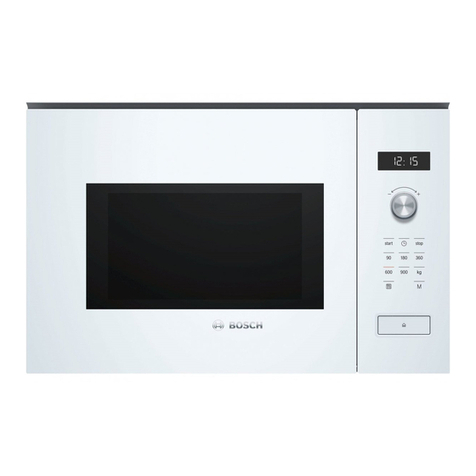 Bosch BFL554MW0 User manual