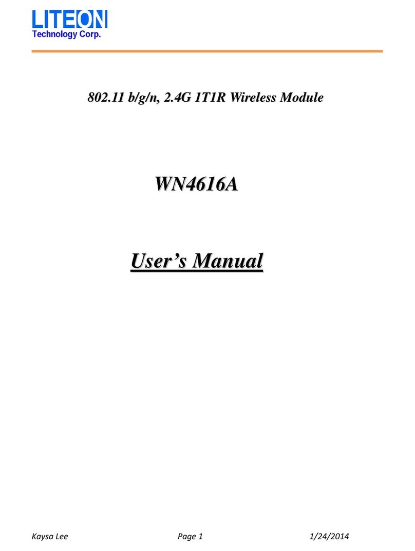 LiteOn WN4616A user manual