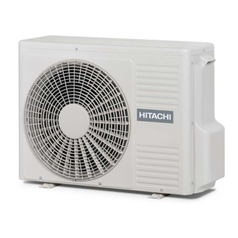 Hitachi RAC-18WPE User manual