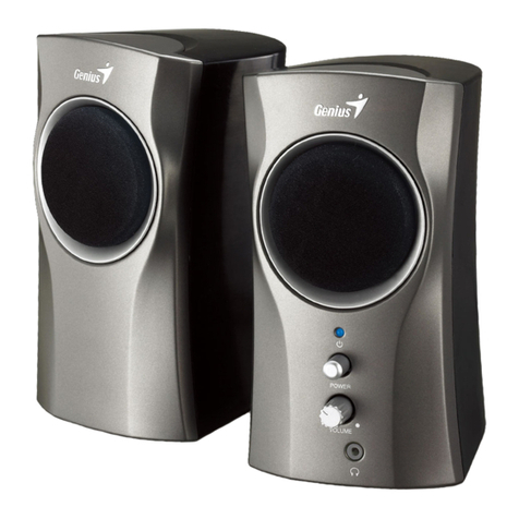 KYE Systems Corp. Genius SP-E120 User manual KYE Systems Corp. Genius SP-E120 User manual