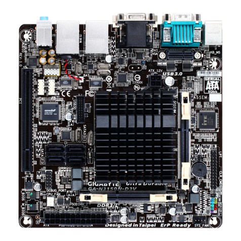 Gigabyte GA-N3150N-D3V user manual