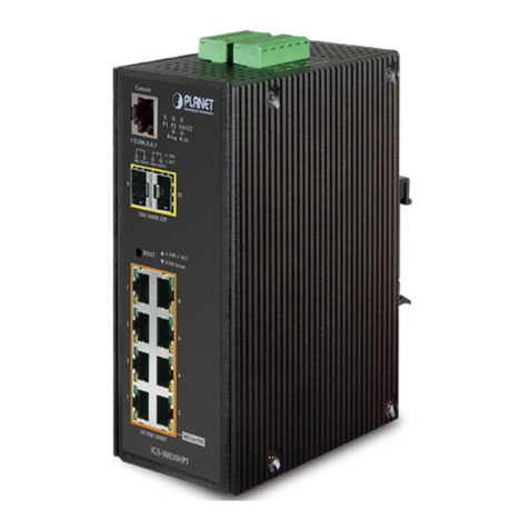Planet Networking & Communication IGS-10020HPT User manual