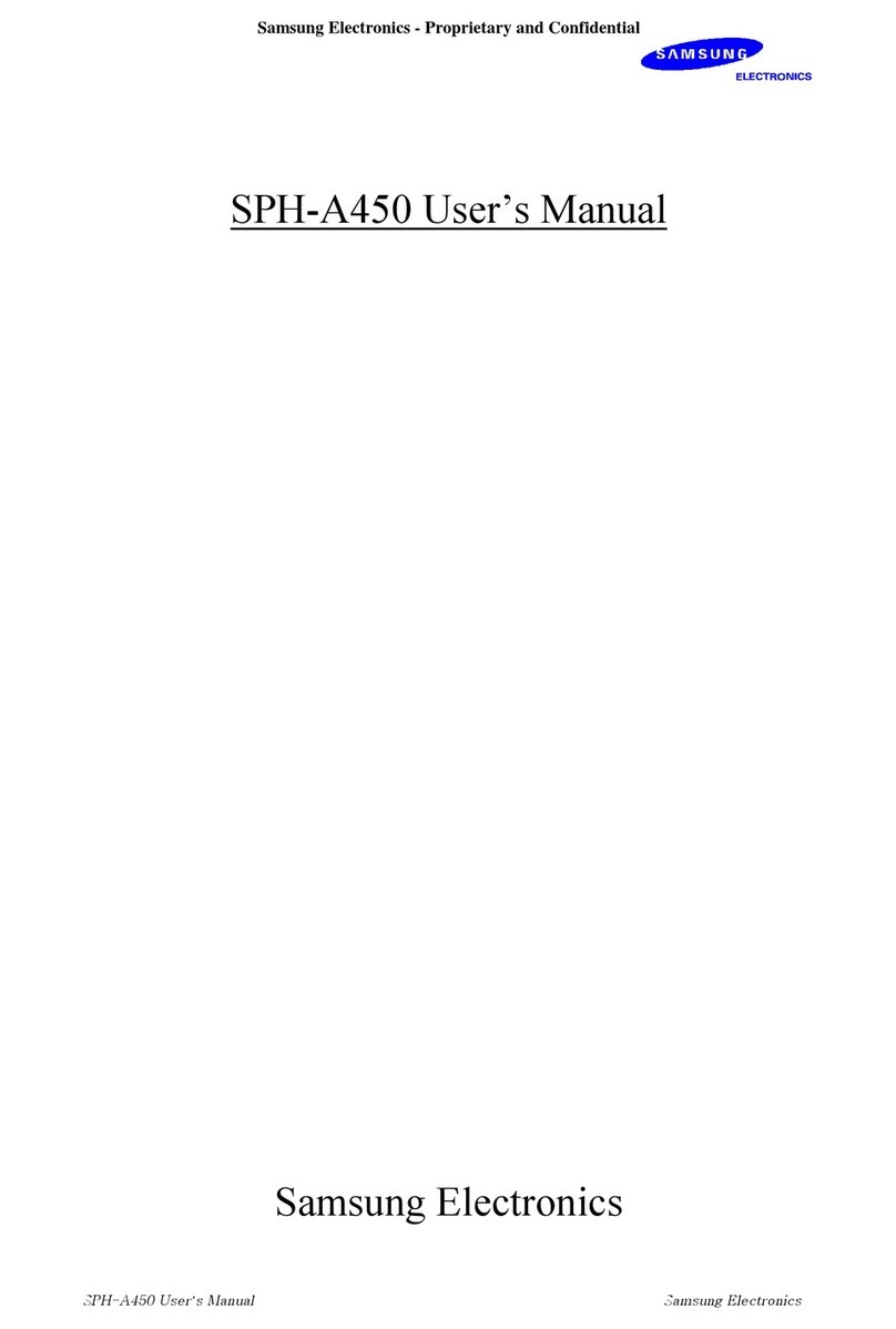 Samsung SPH-A450 user manual