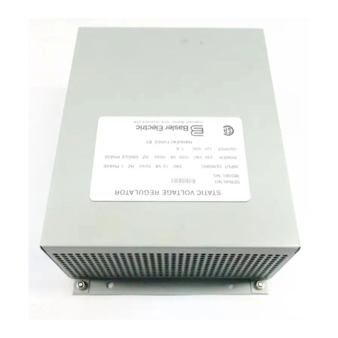 Basler SR4A User manual